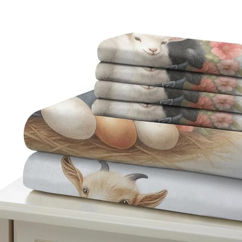 Housse de couette 3D en microfibre premium ultra douce effet peluche - 7