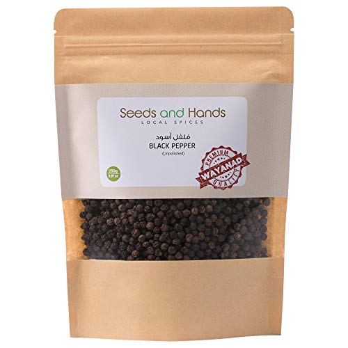 Seeds and Hands Tellicherry Black Pepper Whole