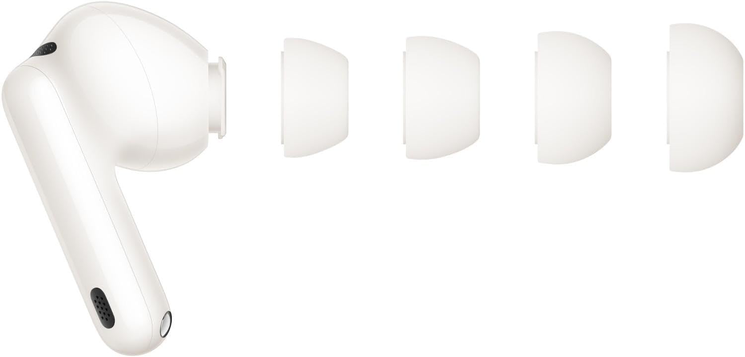 HUAWEI FreeBuds 7i Wireless Earbuds, Intelligent Active Noise Cancellation 4.0, Unlimited Spatial Audio, iOS and Android, Stable Clear Calls, 4 Ear Tips for Comfitable fit, Fast Charging, White