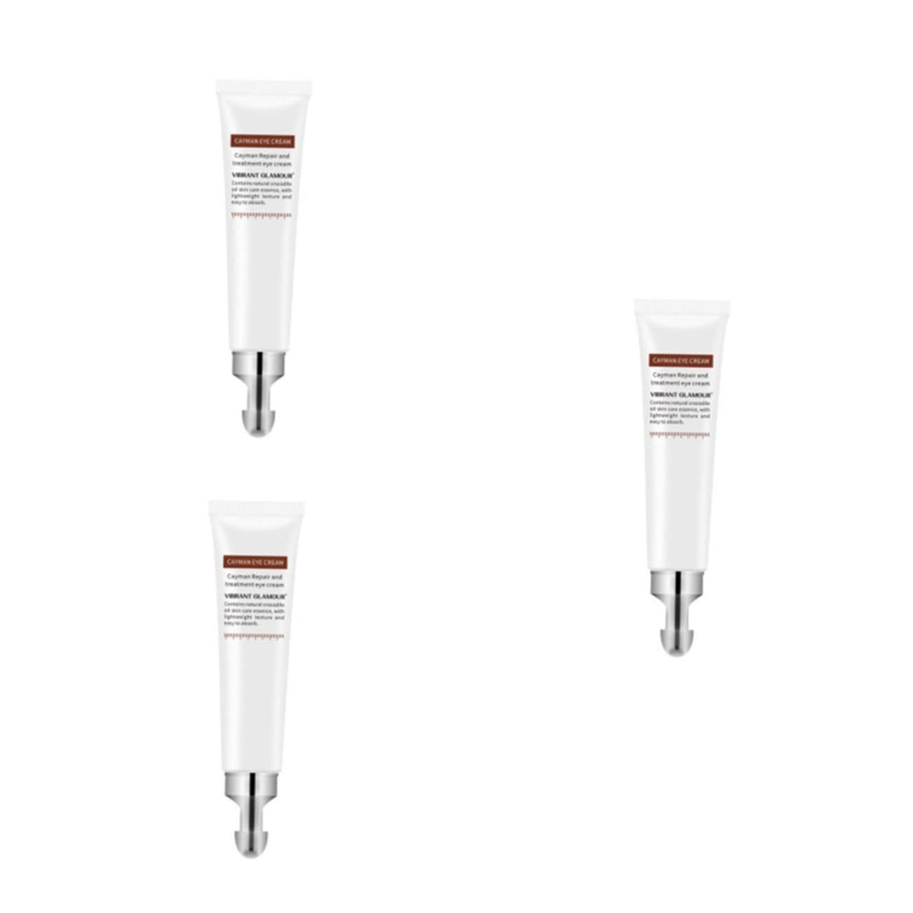 SHERCHPRY 3 Piezas Crema de Ojos Reparación de Ojeras Oscuras y Arrugas Hidratante Multifuncional el Área de Ojos