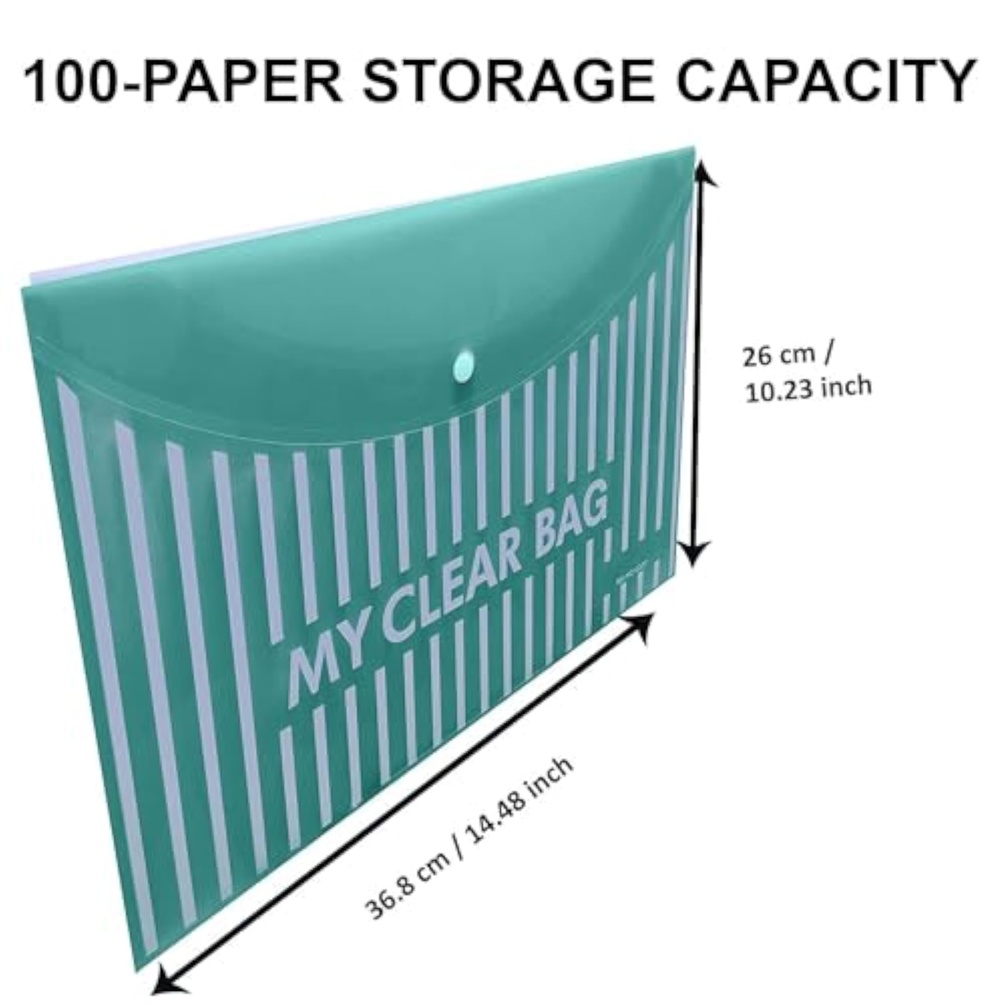 Lining Print Plastic Poly Document File Folders