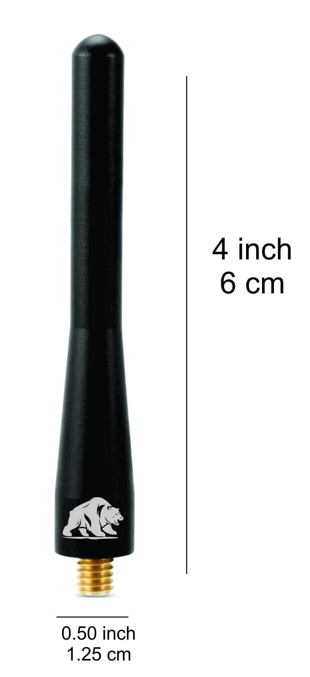 RooFox - Mástil De Antena De Repuesto De 13 Pulgadas Para Dodge Ram