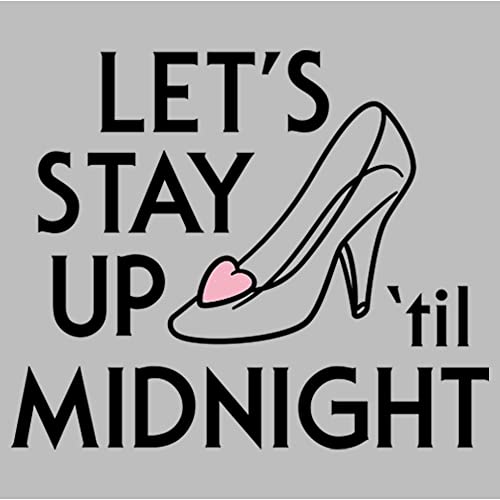 Image of Girl's Cinderella Stay Up 'Til Midnight T-Shirt