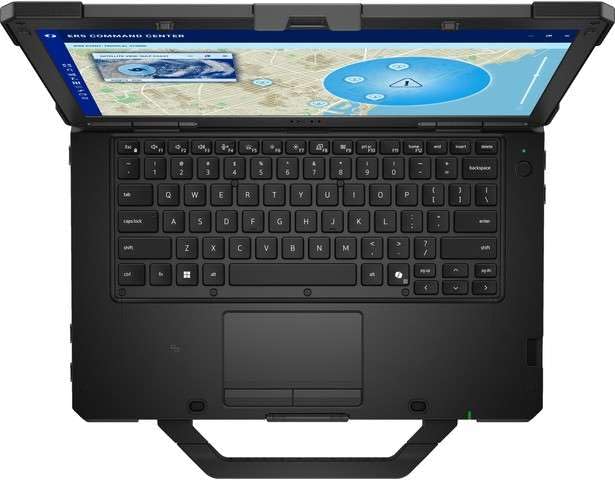 Image of Dell Pro Rugged 14 inch Touch Laptop, FHD 1920x1080 LCD, Intel Core Ultra 5 135U 12-Core up to 4.4GHz, 32GB DDR5 RAM, 1TB NVMe SSD, Backlit Keyboard, HD RGB Camera, Windows 11 Pro