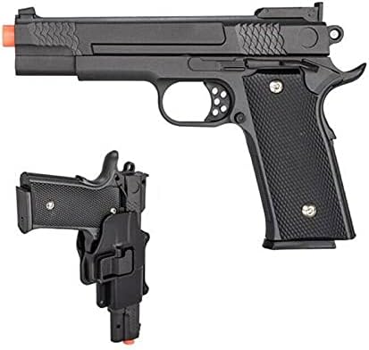 UKARMS Galaxy G20H Full Metal M945 Airsoft Spring Hand Gun with Quick Release Holster