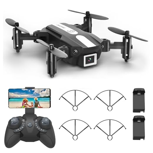 FERIETELF T25 Mini Drone with Camera - 1080P HD RC Drones for Kids Fpv Drone for Adults Beginners, With One Key Take Off/Landing, Gravity Sensor, Gesture Control, 3D Flip, Voice Control