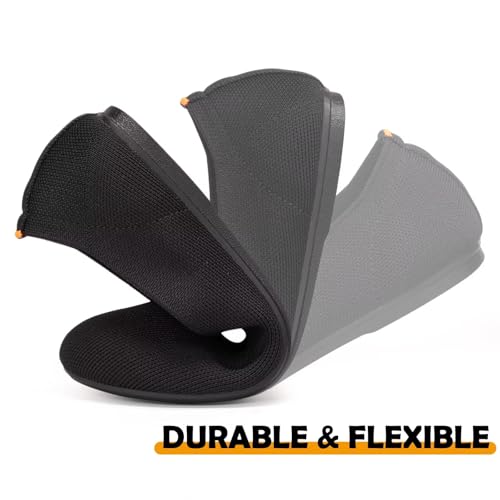 Frank Mully Women's Ballet Flats Round Toe Walking Flats Slip On Work Shoes Knitted Flats Shoes for Woman Soft Lightweight3