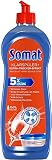 Somat Zestaw do czyszczenia zmywarek (1 x 750 ml płynu nabłyszczającego + 1 x 1,2 kg soli + 1 x 150 tabletek do mycia w zmywarce)