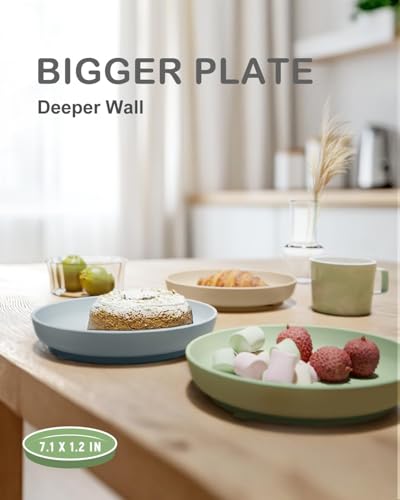 Onyucean Classic Silicone Suction Plates 3-Pack — view 4