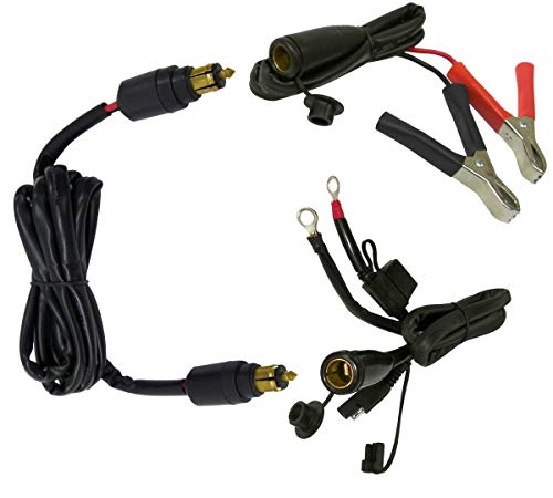 EKLIPES EK1-115 Black Universal Bike-2-Bike Jump Start Kit