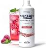 Energybody Magnesium Liquid Raspberry 1 L 300 mg with B6 & Zinc High dose liquid magnesium with vitamin B6 and zinc for energy metabolism dietary supplement