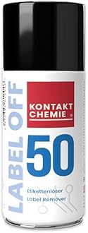 Kontakt Chemie | Label Off 50 for Removing Self-Adhesive Labels | 100ml