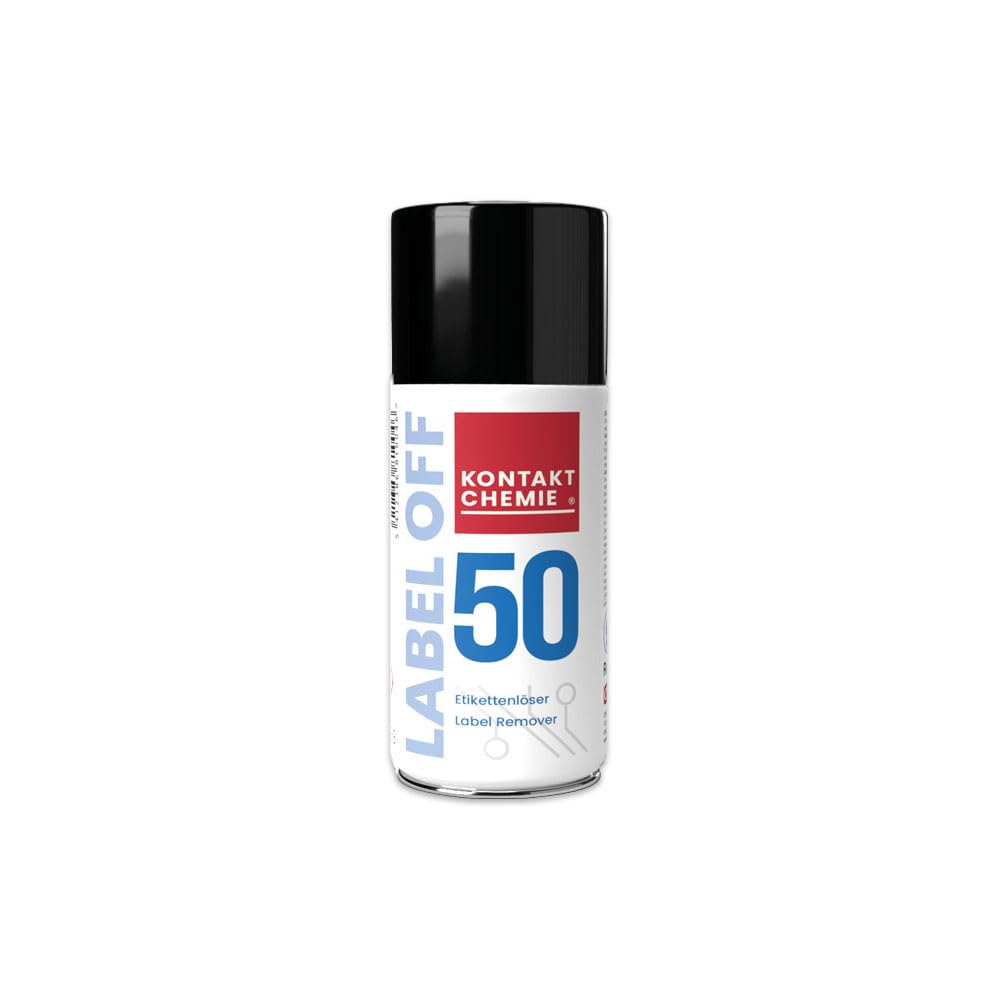 Kontakt Chemie | Label Off 50 for Removing Self-Adhesive Labels | 100ml
