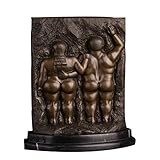 Decoraciones elegantes QAZPL Fernando botero Estatua de bronce escultura abstracto arte moderno escultura decoración del hogar accesorios decoración bronce estatua decorativa