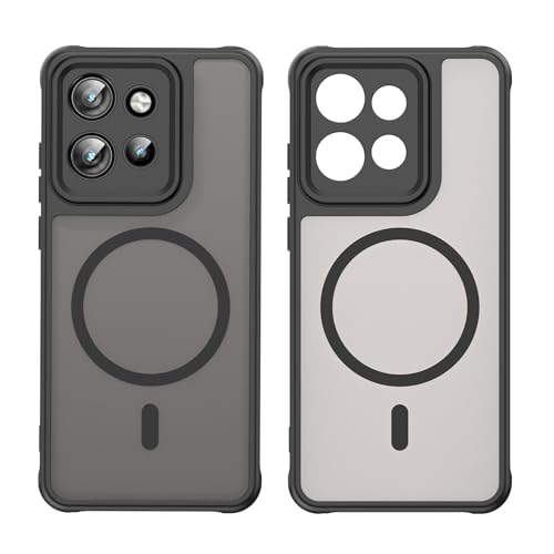 Image of Compatible with Motorola ThinkPhone 25 Case Cover,Compatible with MagSafe,Anti-Fall,Compatible with Motorola Edge 60 Neo XT2509-1 Cell Protective Phone Case Black