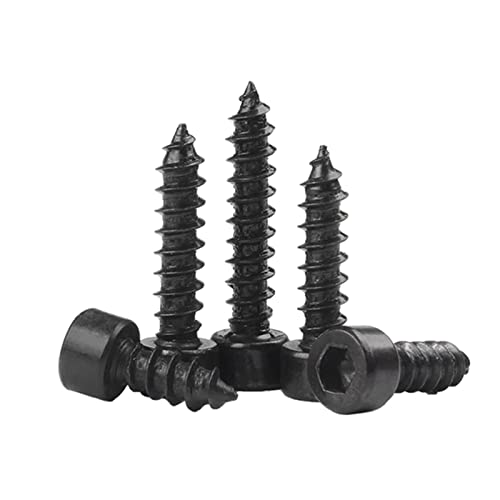 Tornillos Autoperforantes M4x25 Carbono Cabeza Cilíndrica miniatura 5
