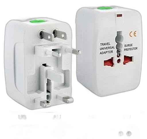 Pack of 1 International All in One Universal Travel Adapter (Europe/UK/US/China/India) Universal Worldwide Charger Plug for Phone, Laptop, Mobile Portable Power Adaptor,RAD-P355-image-21