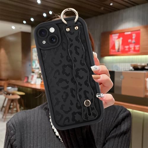 MOWIME Compatible with iPhone 14 Case with Wrist Strap, Black by MOWIME - Used condition - Image 5