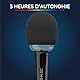 R-MUSIC LUMIPOP - Kabelloses Karaoke-Mikrofon + Tragbarer Lautsprecher LED RGB - Bluetooth 5.0