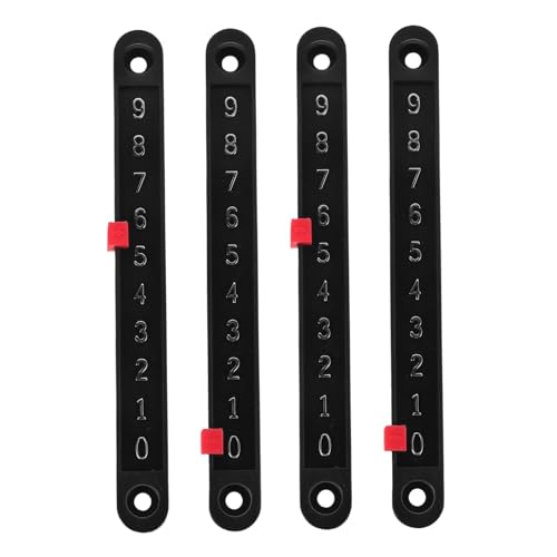 Gogogmee Soccer Theme Party Decorations 4 Pack Desktop Football Game Table Markers Easy to Use for Kids