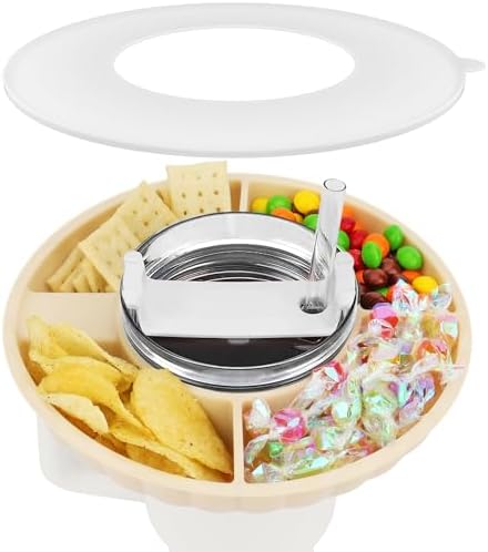 Stanley Cup Snackteller Mit Deckel - Silikon Snackschale Für 40oz Becher
