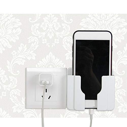 Soporte de carga de teléfono, soporte de carga para teléfono móvil, soporte de carga universal, soporte para cargador de móvil (blanco) Cover