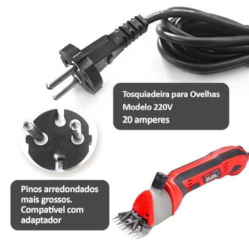 Tosquiadeira Máquina De Tosquiar Ovelha 220V