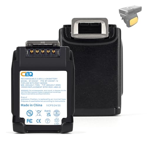 Image of BT-000397 Battery for Zebra RS5100 RS51 RS61 RS6100 Ring Scanner(1pcs)