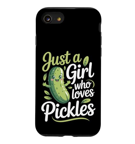 Image of Pickle Just A Girl Who Loves Pickles Case for iPhone SE (2020) / 7/8