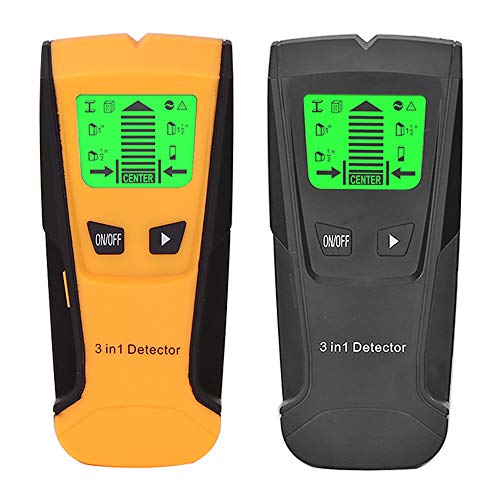 Yorten 3 in1 Stud Finder Detector de Parede - Sensor Eletrônico de Stud Detector de Parede Centro -