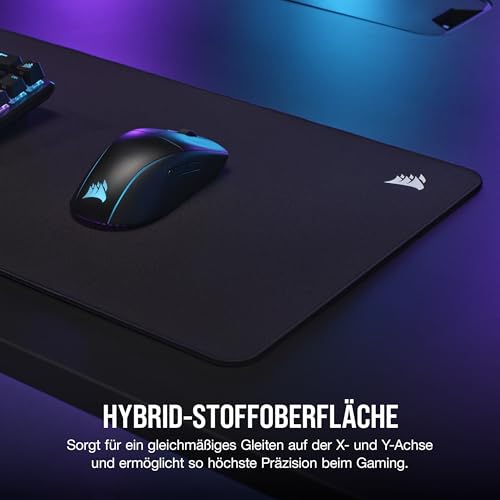 Corsair MM500 v2 Erweitertes Hybrid-Stoff-Mauspad – 93cm x 30cm – Schwarz – Ansicht 3