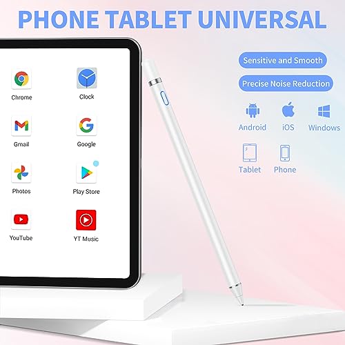 Stylet tactile capacitif pour dessiner et prendre des notes sur tablette