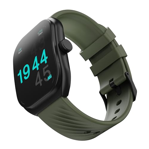 GOBOULT Trail Smart Watch 2.01'' 3D Curved HD Display, BT Calling, Working Crown, 190+Watchfaces,500Nits Brightness, AI Voice Assistant, SpO2 Monitoring, 120+ Sports Mode(Jade Green)
