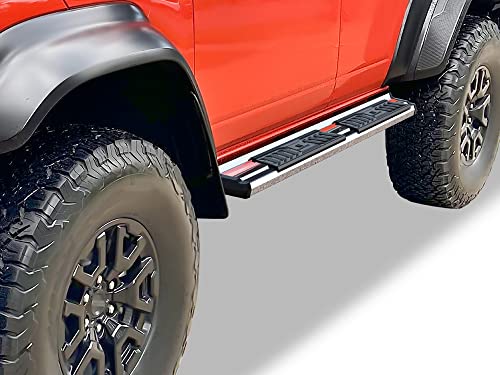 Estribos cromados estilo OE para Ford Bronco 2021-2026 miniatura 4