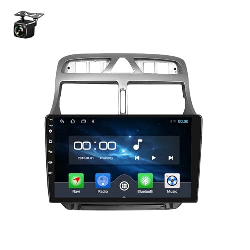 Autoradio Peugeot 307 Android 12 pour remplacer votre vieux lecteur CD par un GPS tactile moderne