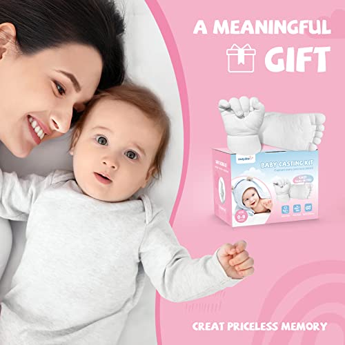 Baby Hand Casting Kit, Unitystar Baby Hand Mold Kit For Infant Hand & Foot Mold Baby Sculpture Supplies Keepsake Plaster For First Birthday, Newborn Gifts #TOP5