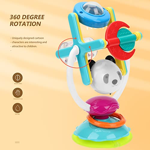 Toyvian Mesa De Brinquedo Ventosa Brinquedo De Sucção Do Bebê Brinquedos Para Criança Cadeirinha Par