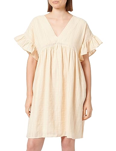TILDEN Women's Dress, Beige Cream, S