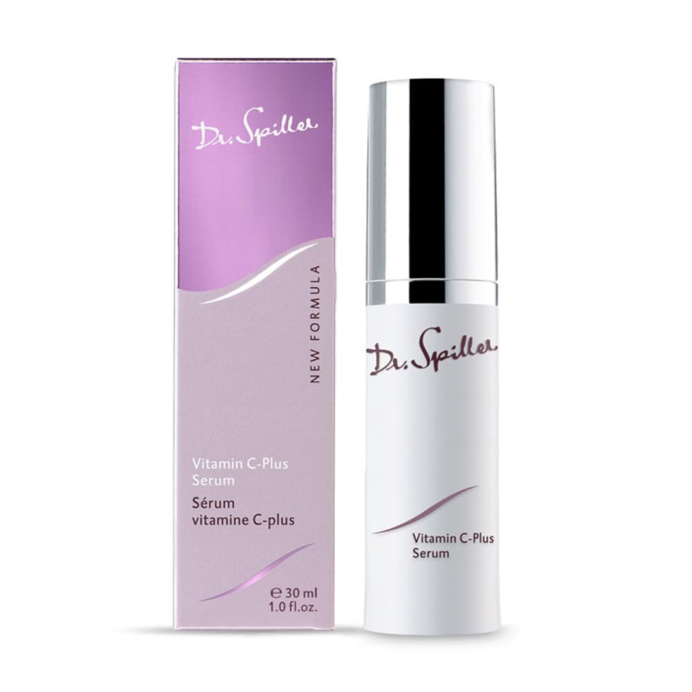 Dr. Spiller Vitamin C-Plus Serum – Wirkstoffkonzentrat mit Vitamin C, A, E, B3 & Hyaluronsäure für vitale, gepflegte Gesichtshaut (1 x 30 ml)