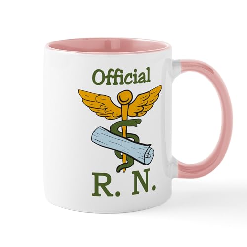 Taza de cerámica 11 oz blanco y rosa interior miniatura 1