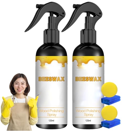 GYUBJIOP Bienenwachsspray für Möbel & Böden (2 STK.)