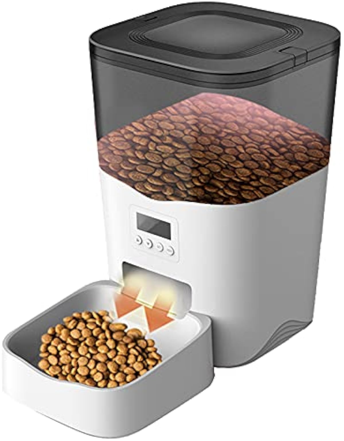 当店最安値 自動給餌器 猫用 自動給餌器 犬 猫用 Wifi 自動給餌器 ぺット6l大容量猫 自動給餌器可 タイマー式 定時定量 自動ペット餌やり カメラ フードオートフィーダー 連続自動給餌 Ios Android対応 語説明書付き ホワイト 値段 免税 Www Littleshopp Com