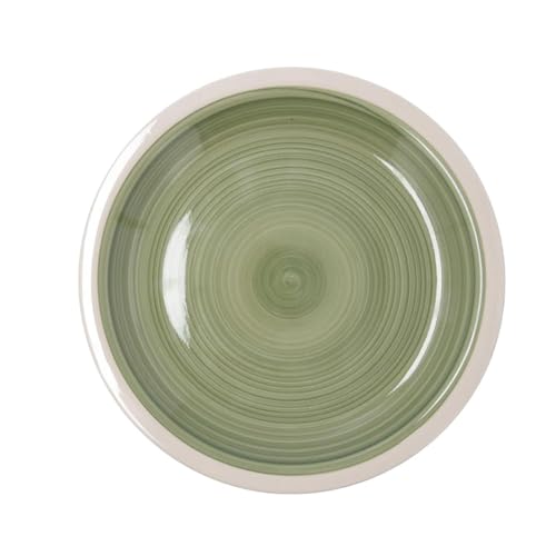 Quid Calypso Plato Llano Cerámico 27cm Loza Apto Microondas Guarde Los Platos En Un Lugar Seco Y Ventilado Apilable