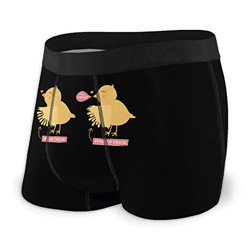 Nuwcense - Calzoncillos para hombre, diseño de pollo, secado rápido