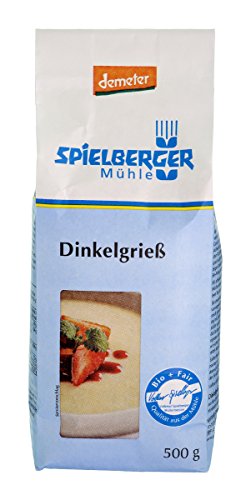 Spielberger Bio Dinkelgrieß, demeter (1 x 500 gr) Cover