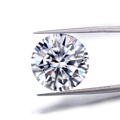 Natural Lab Grown Diamond – Certified Round Cut, D Grade, VVS1 Clarity – Loose Gemstone Ideal for Crafting Necklaces, Bracelets & Fine Jewelry Making (1.01 Carat)