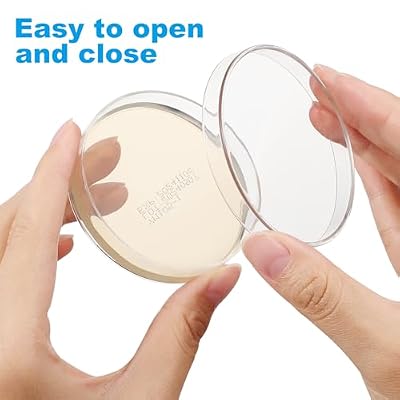 10pcs Prepoured Agar Plates, Petri Dishes with Nutrient Agar for Laboratory and Science Experiments, School Project Supplies, 2. 75 X 2. 75inch