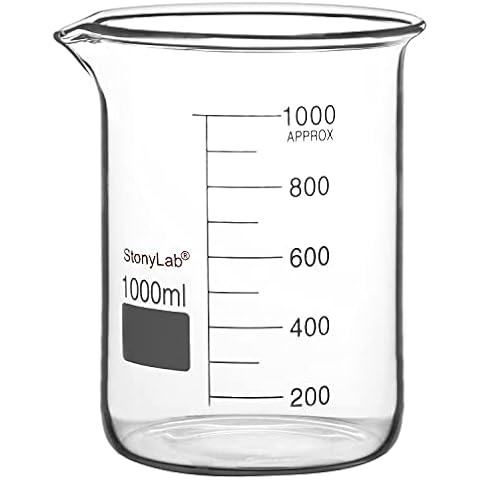 stonylab 1000ml Borosilicate Glass Beaker Cover