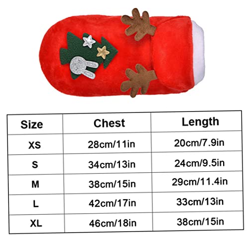 Disfraz de Navidad para perro talla M miniatura 6