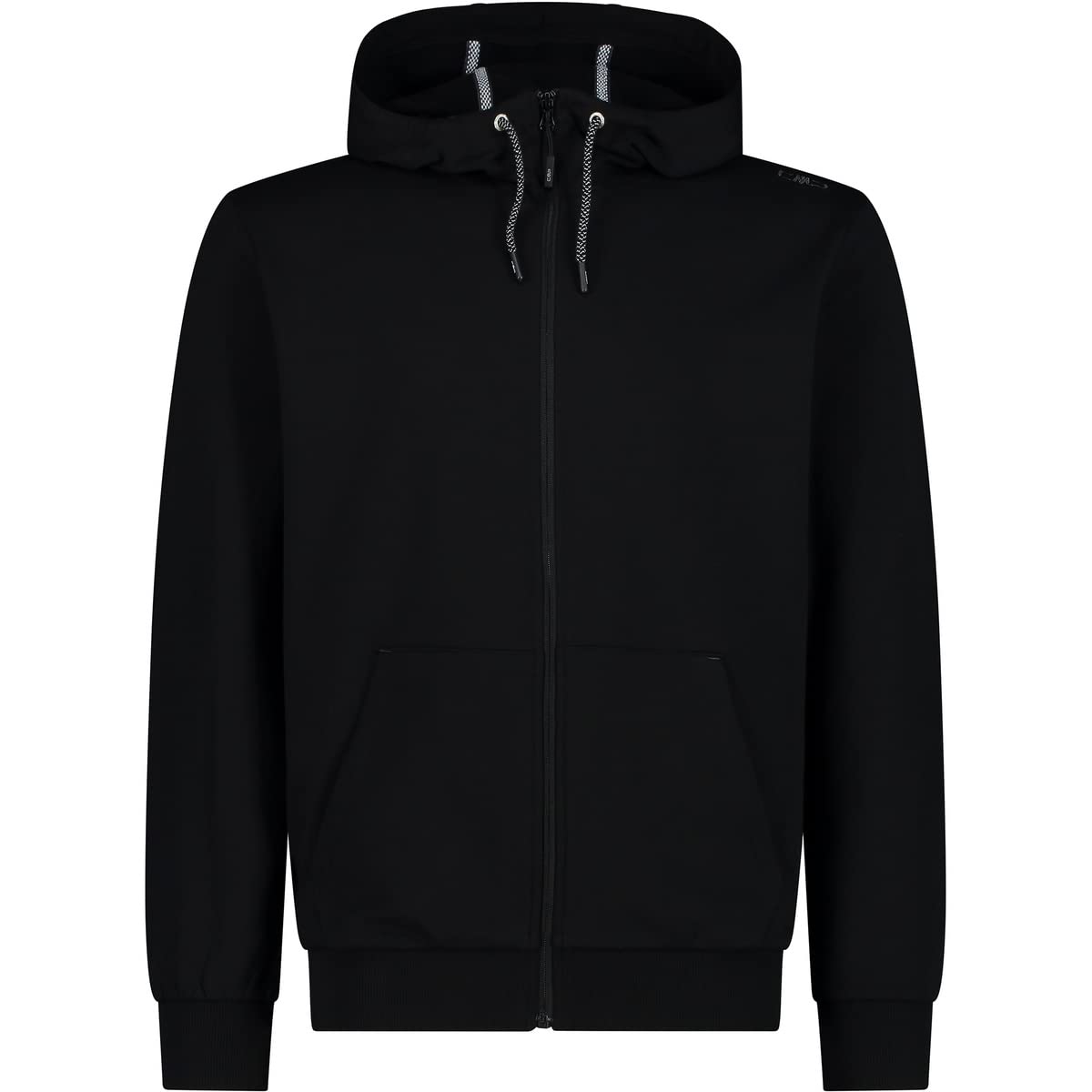 CMP - Man Jacket Fix Hood, Black, 50